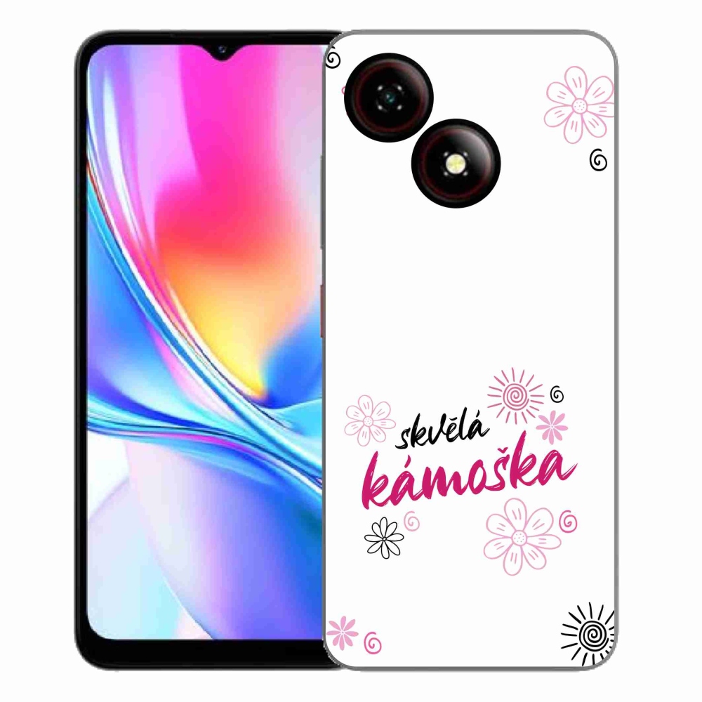 ZTE Blade A35E zselés borító mmCase - nagyszerű haver fehér háttérrel