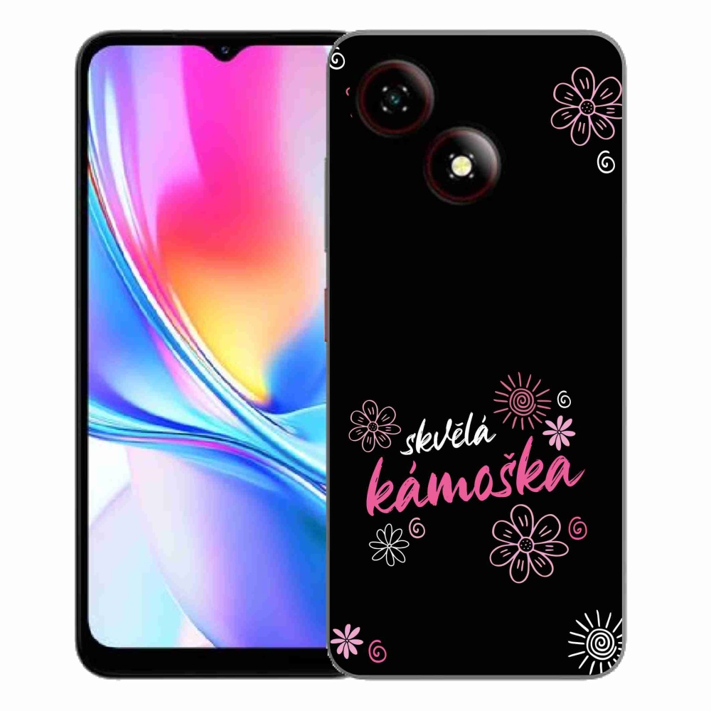 ZTE Blade A35E zselés borító mmCase - nagyszerű haver fekete háttérrel