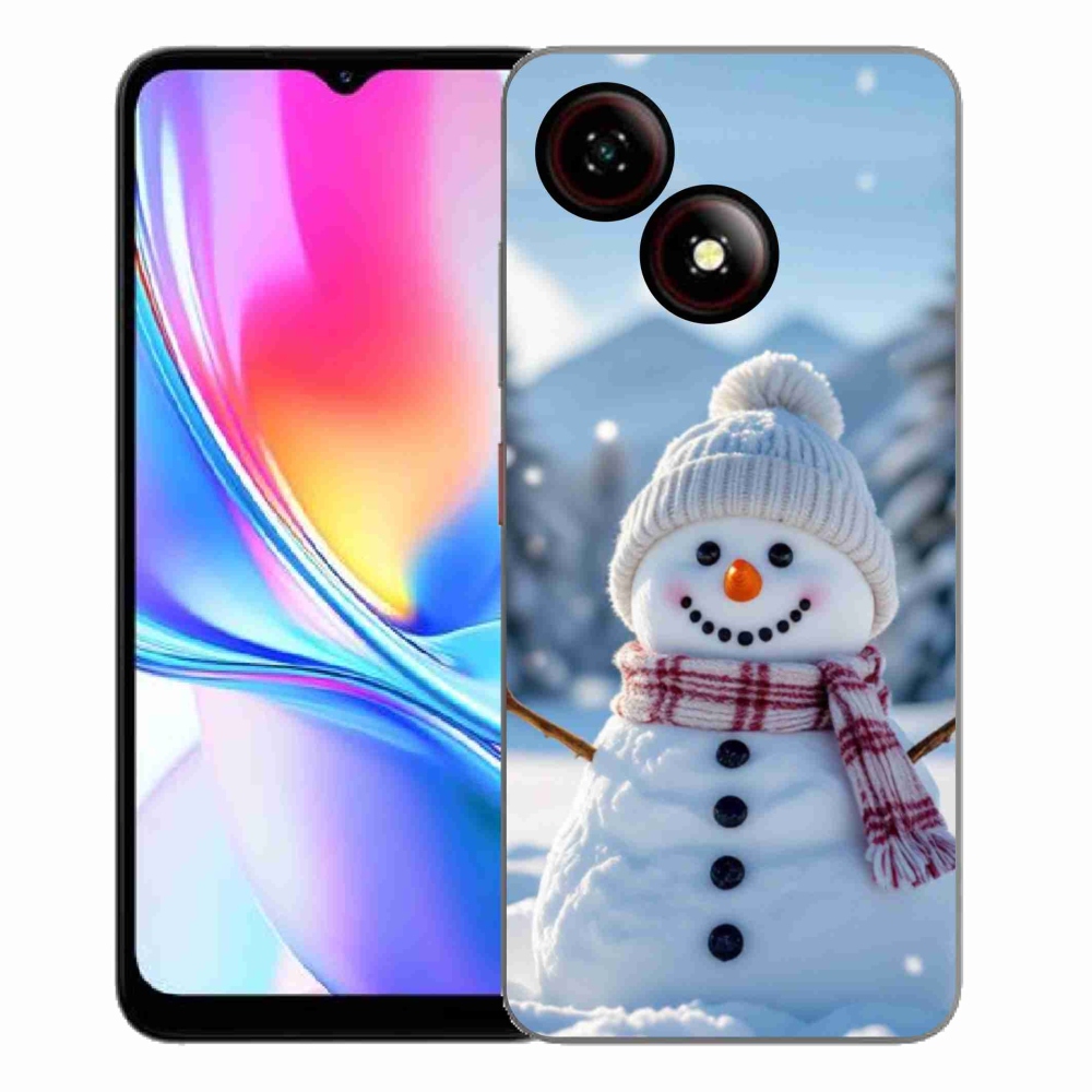 ZTE Blade A35E zselés tok mmCase - hóember 3
