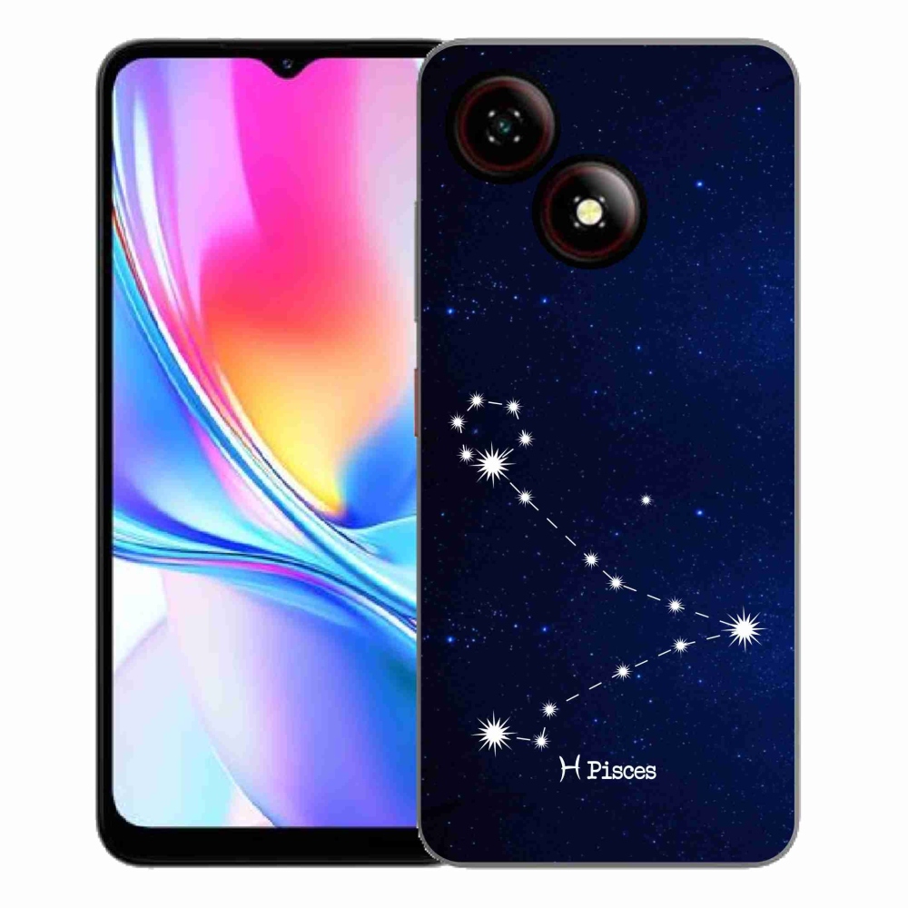 ZTE Blade A35E zselés borító mmCase - csillagkép Halak