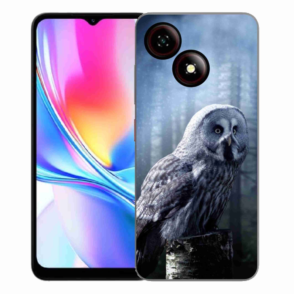 ZTE Blade A35E zselés tok mmCase - bagoly