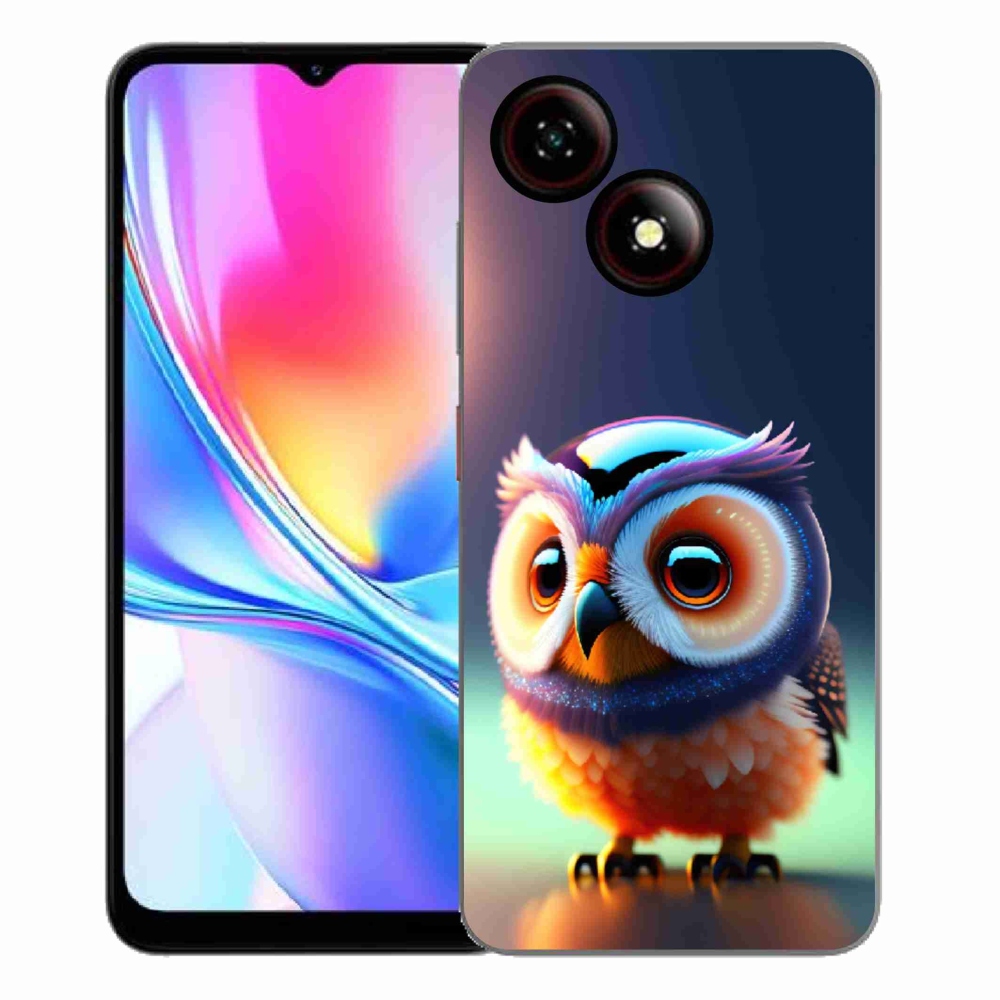 ZTE Blade A35E zselés tok mmCase - bagoly