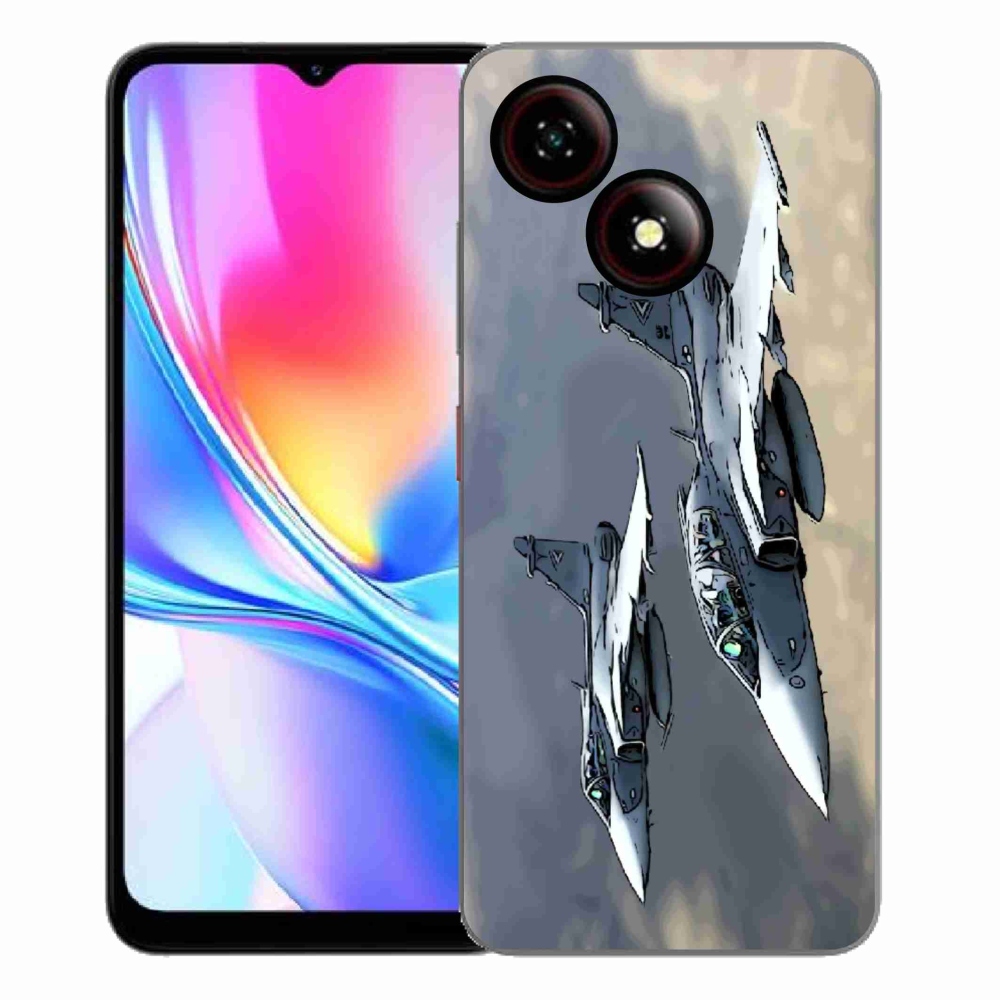ZTE Blade A35E zselés borítás mmCase - vadászgépek