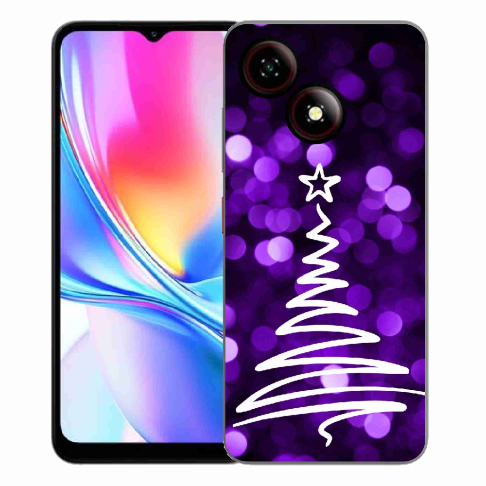 ZTE Blade A35E zselés borítás mmCase - fa