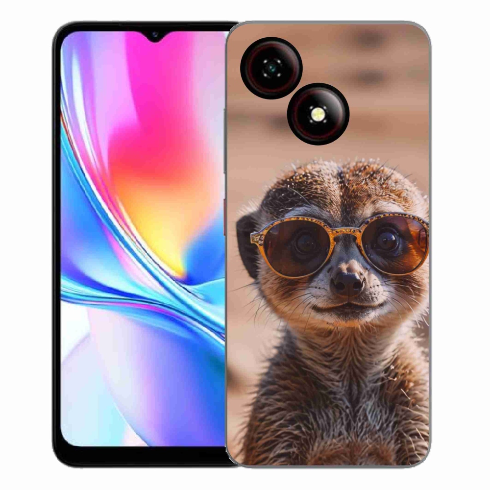 ZTE Blade A35E zselés tok mmCase - stílusos surikata