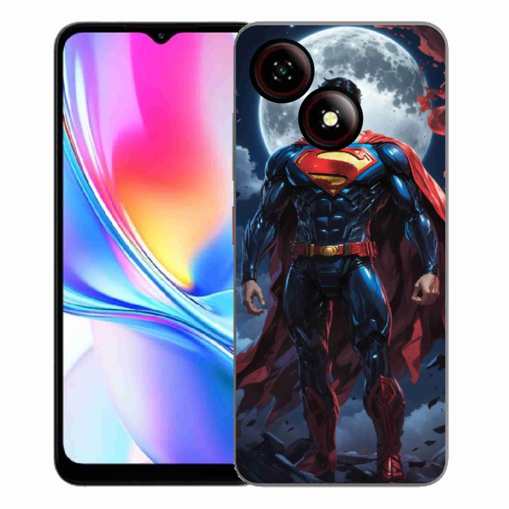 ZTE Blade A35E zselés tok mmCase - superman