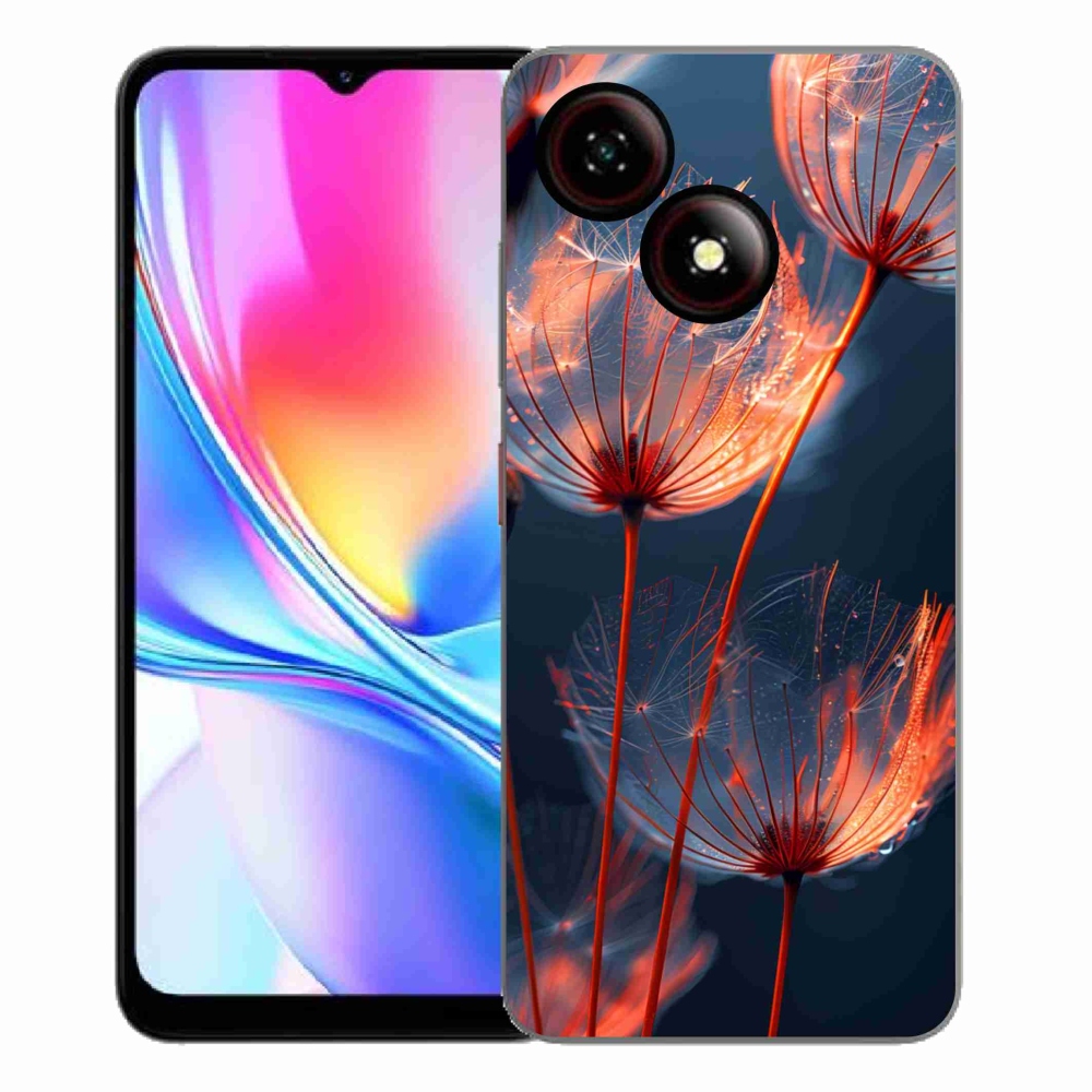 ZTE Blade A35E zselés borító mmCase - világító pehely