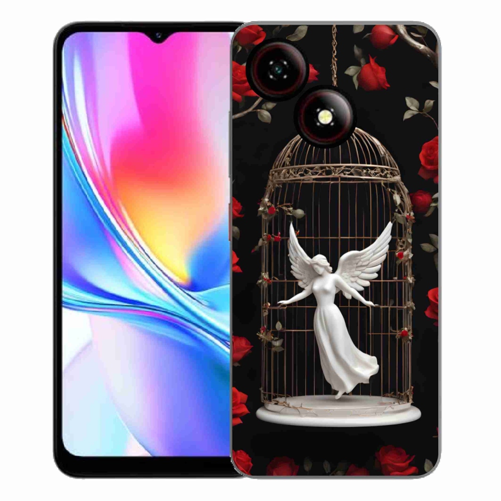 ZTE Blade A35E zselés tok mmCase - csapdába esett angyal