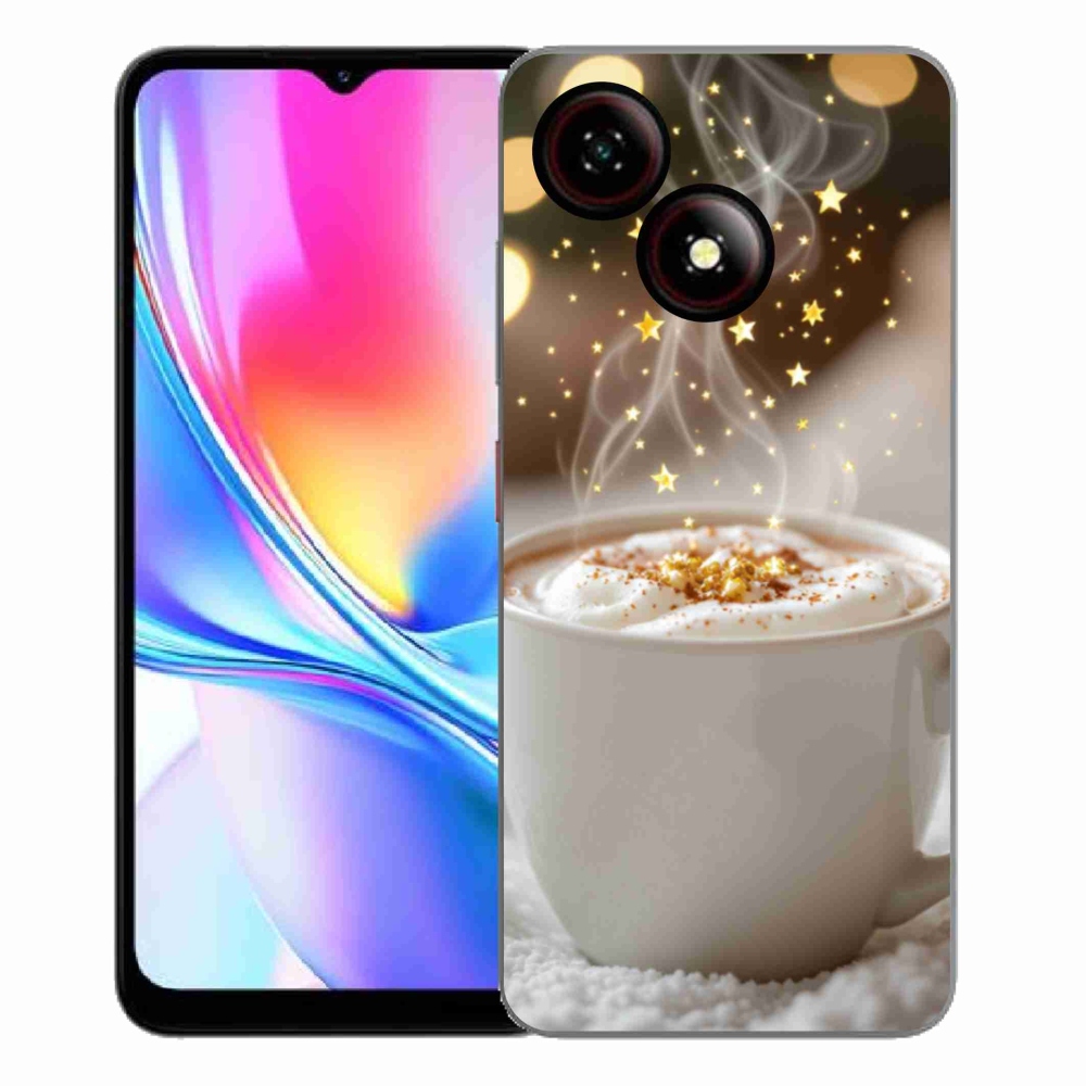 ZTE Blade A35E zselés borító mmCase - karácsonyi forró ital