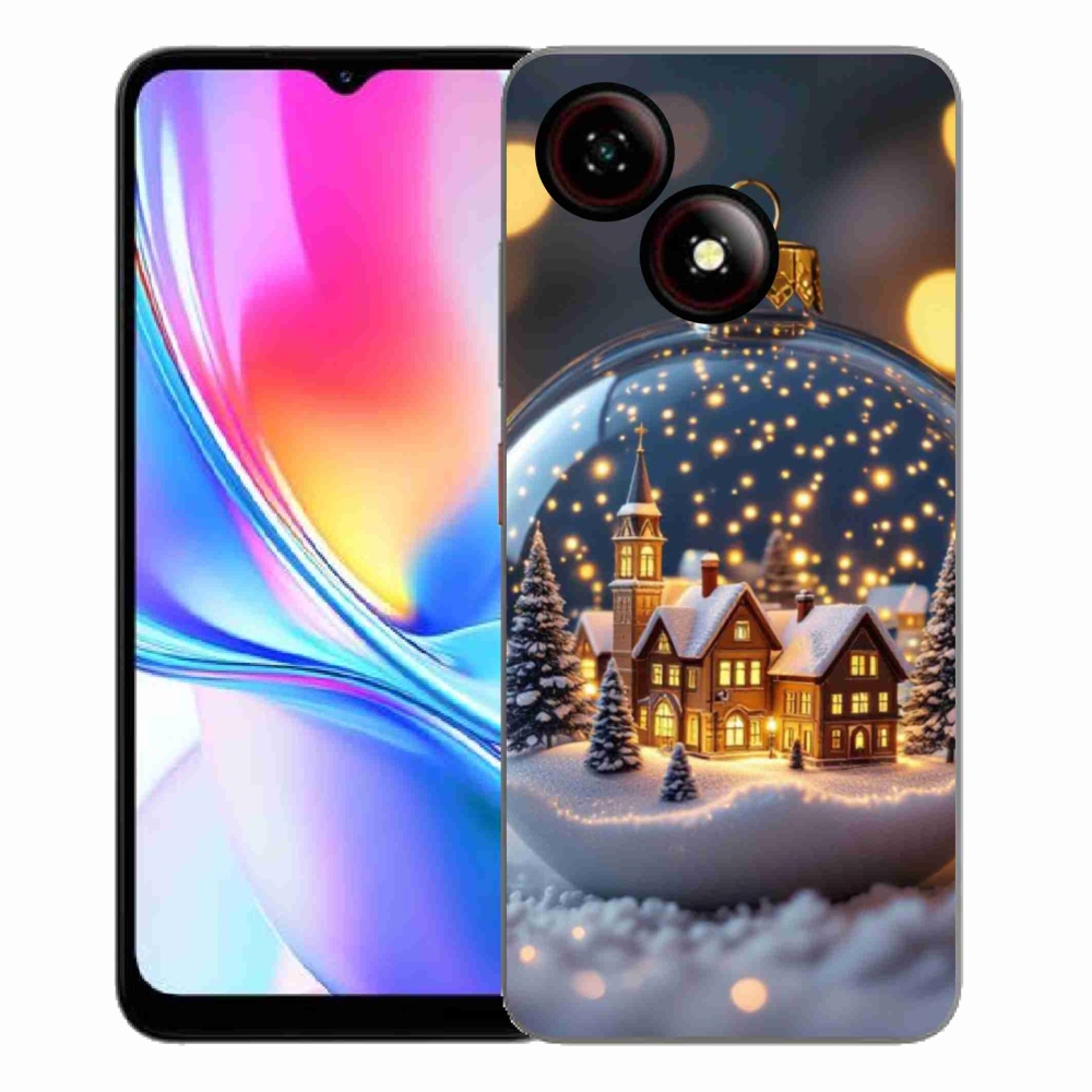 ZTE Blade A35E zselés borító mmCase - Karácsonyi golyók 4