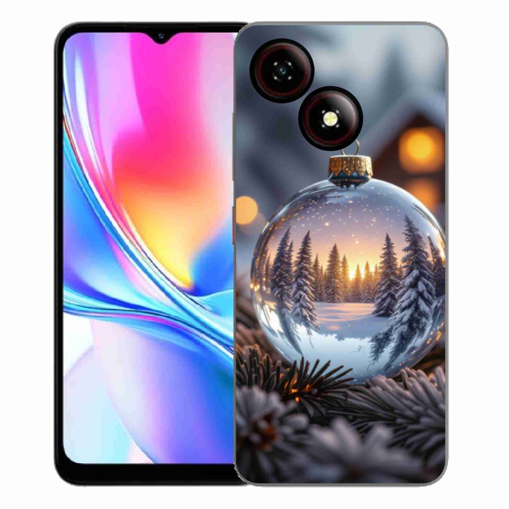 ZTE Blade A35E zselés borítás mmCase - karácsonyi dekoráció