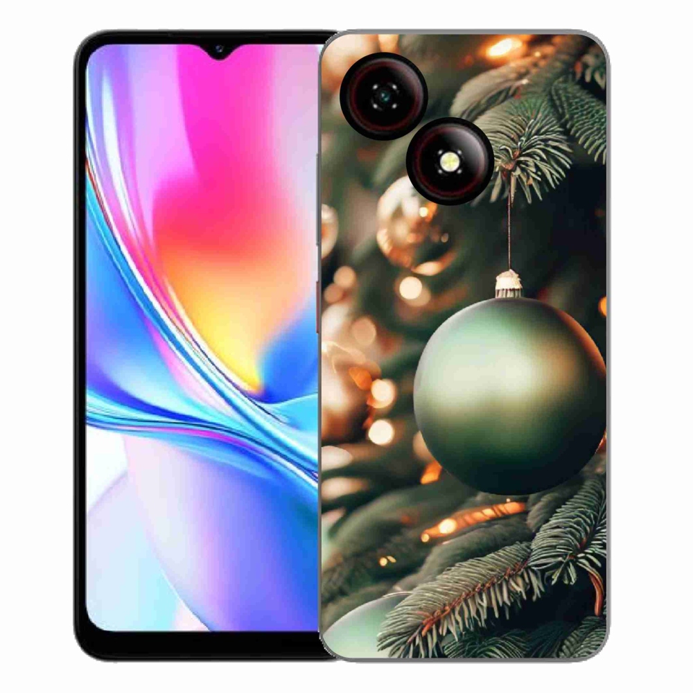ZTE Blade A35E zselés borítás mmCase - karácsonyi dekorációk 1