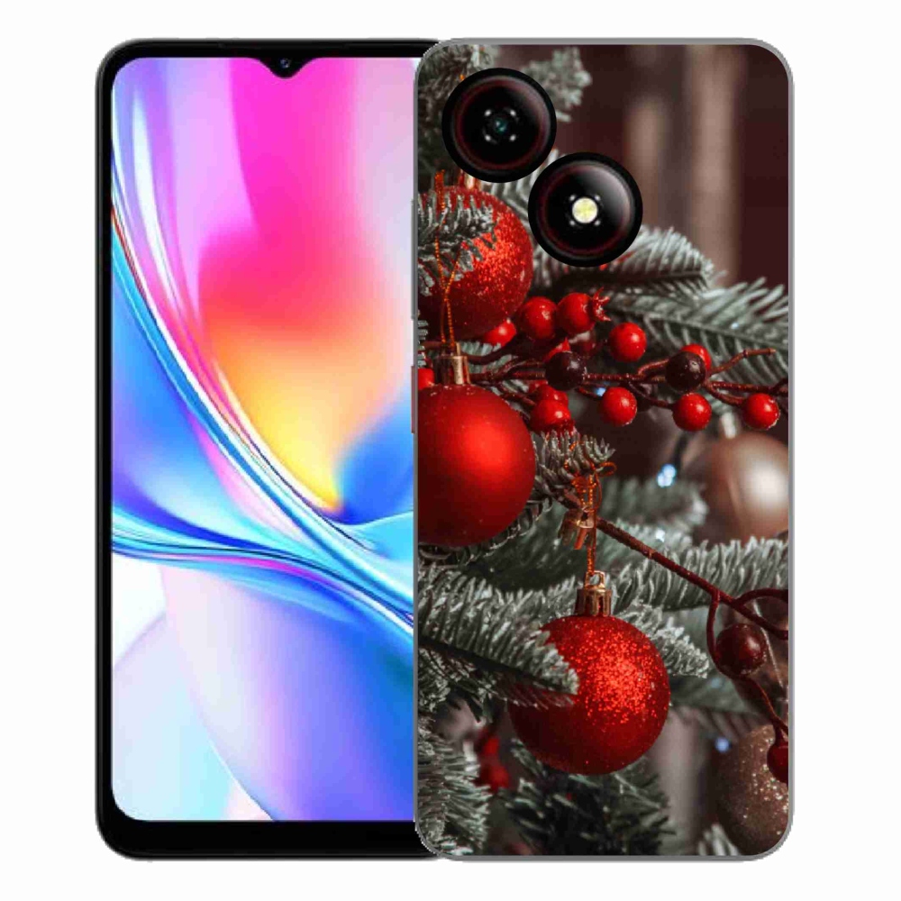 ZTE Blade A35E zselés borító mmCase - karácsonyi dekorációk 2