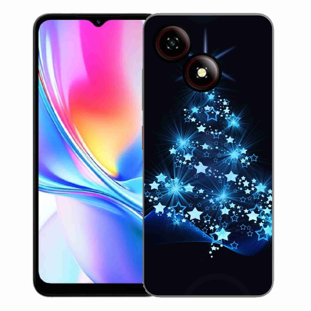 ZTE Blade A35E zselés tok mmCase - karácsonyfa
