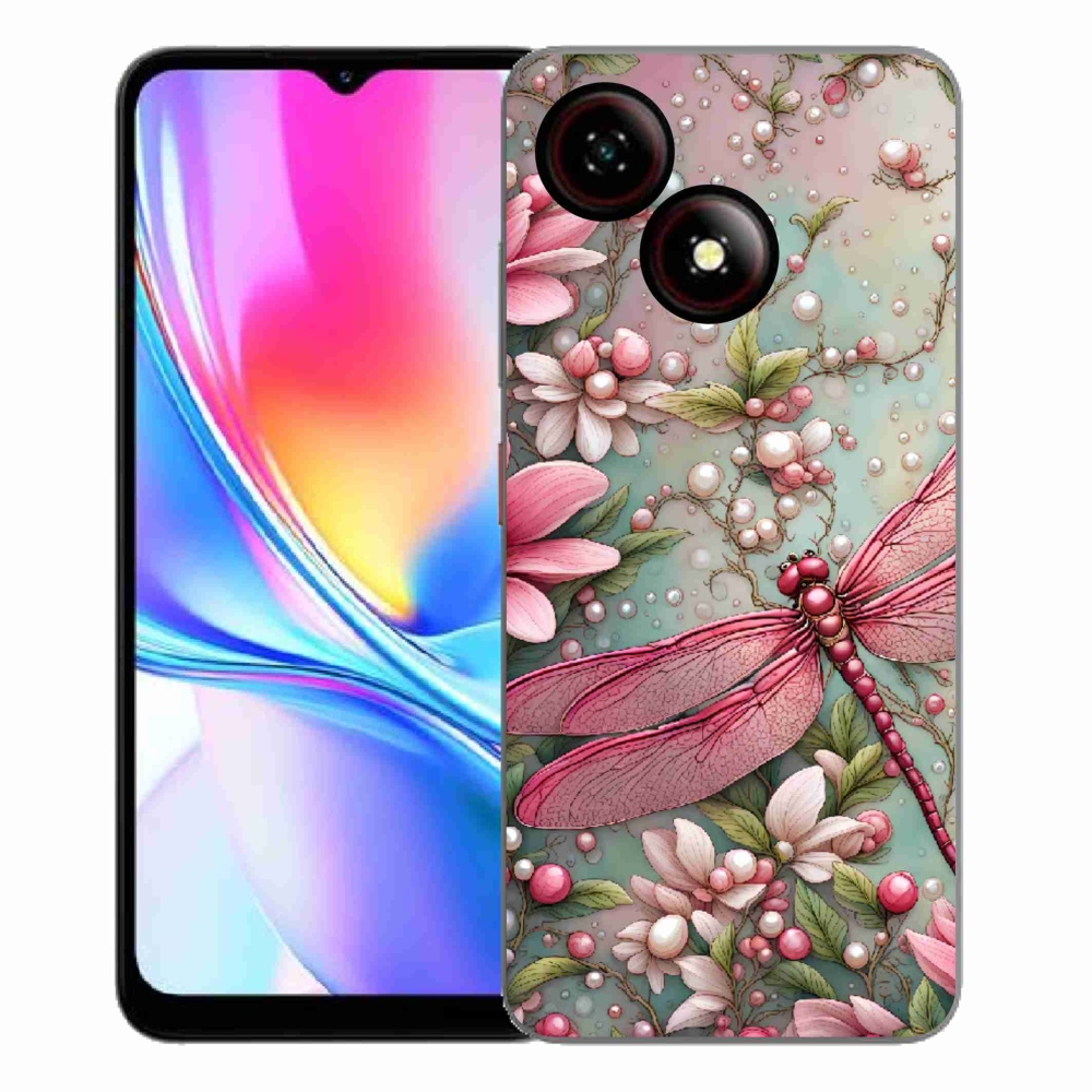 ZTE Blade A35E zselés tok mmCase - szitakötő