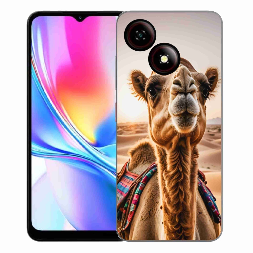 ZTE Blade A35E zselés tok mmCase - teve színű