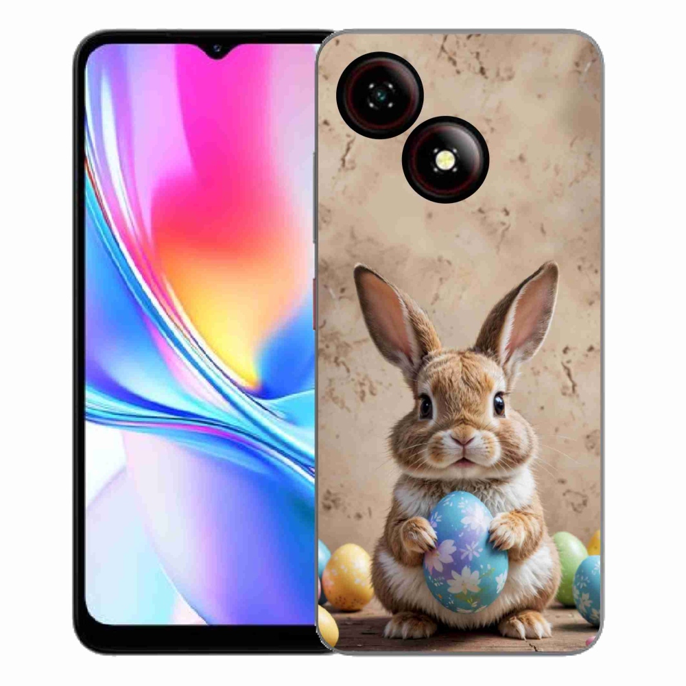 ZTE Blade A35E zselés tok mmCase - Húsvéti nyuszi