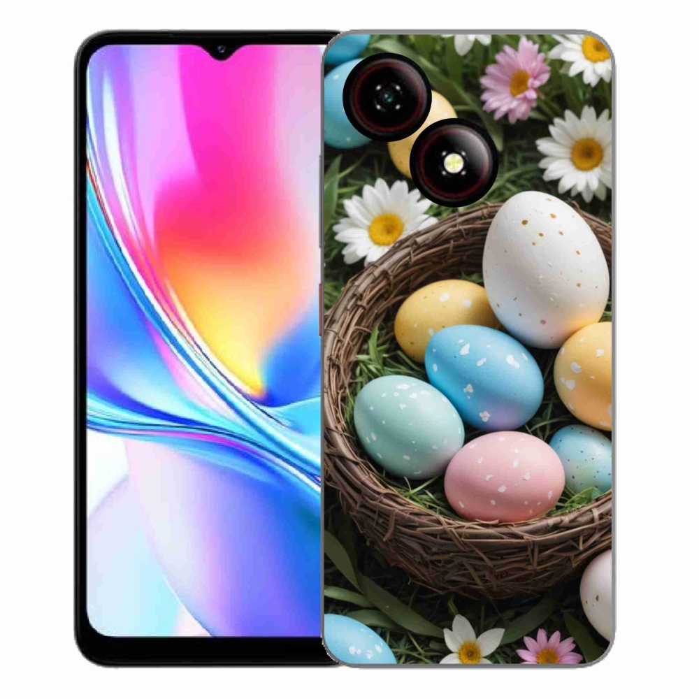 ZTE Blade A35E zselés tok mmCase - Húsvéti tojások 2