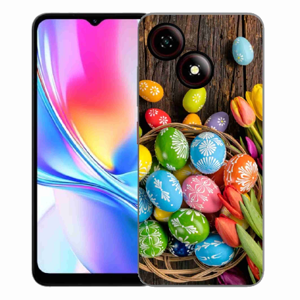 ZTE Blade A35E zselés tok mmCase - Húsvéti tojás