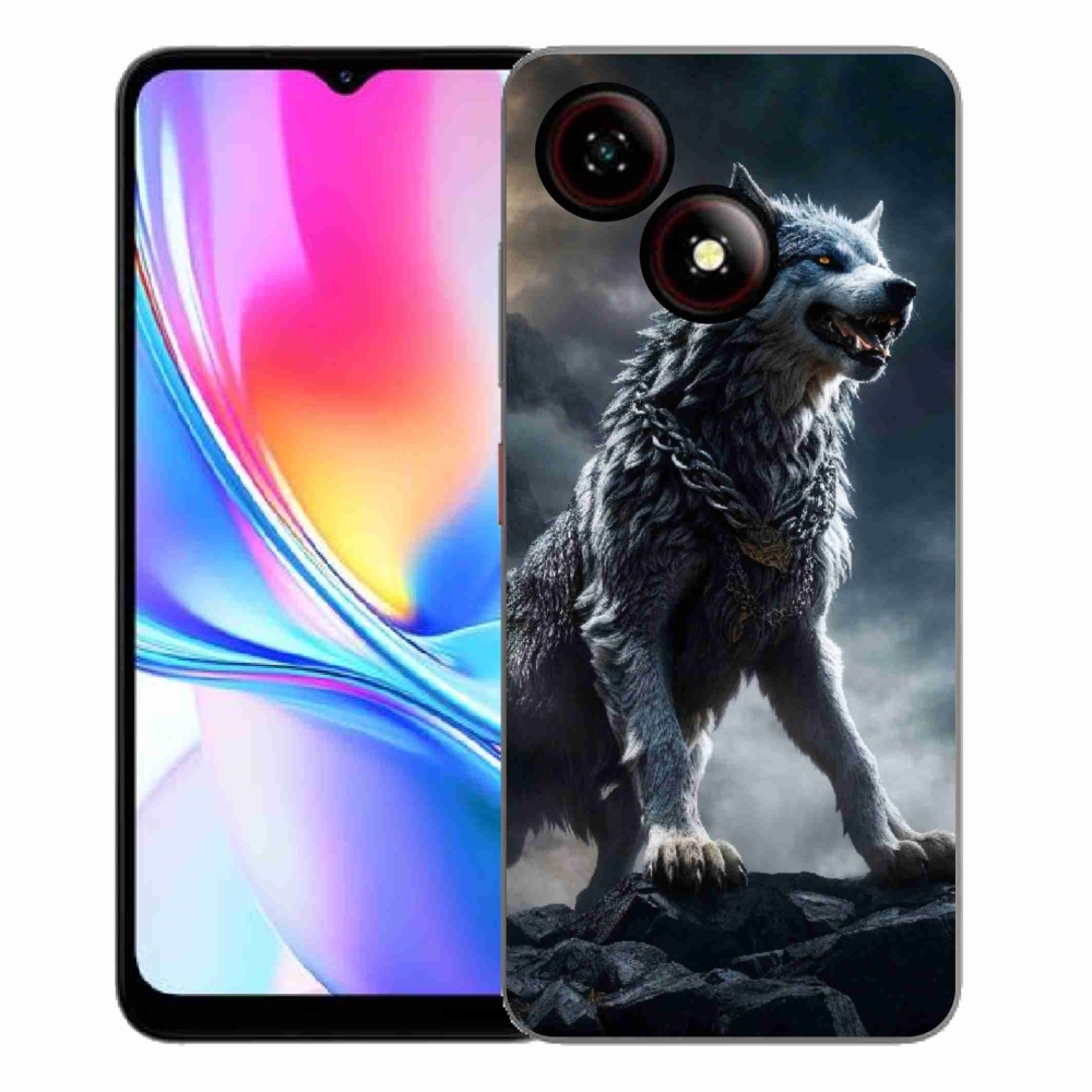 ZTE Blade A35E zselés tok mmCase - farkas 1