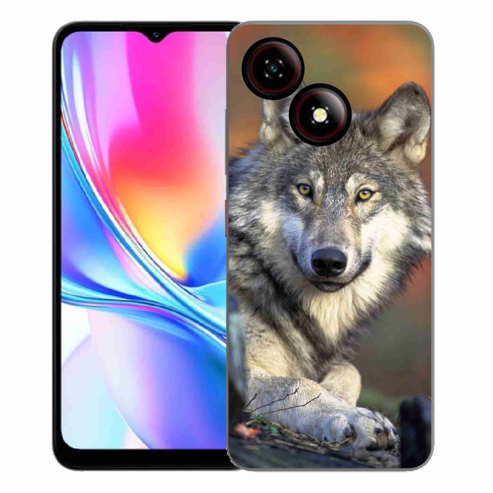 ZTE Blade A35E zselés tok mmCase - farkas