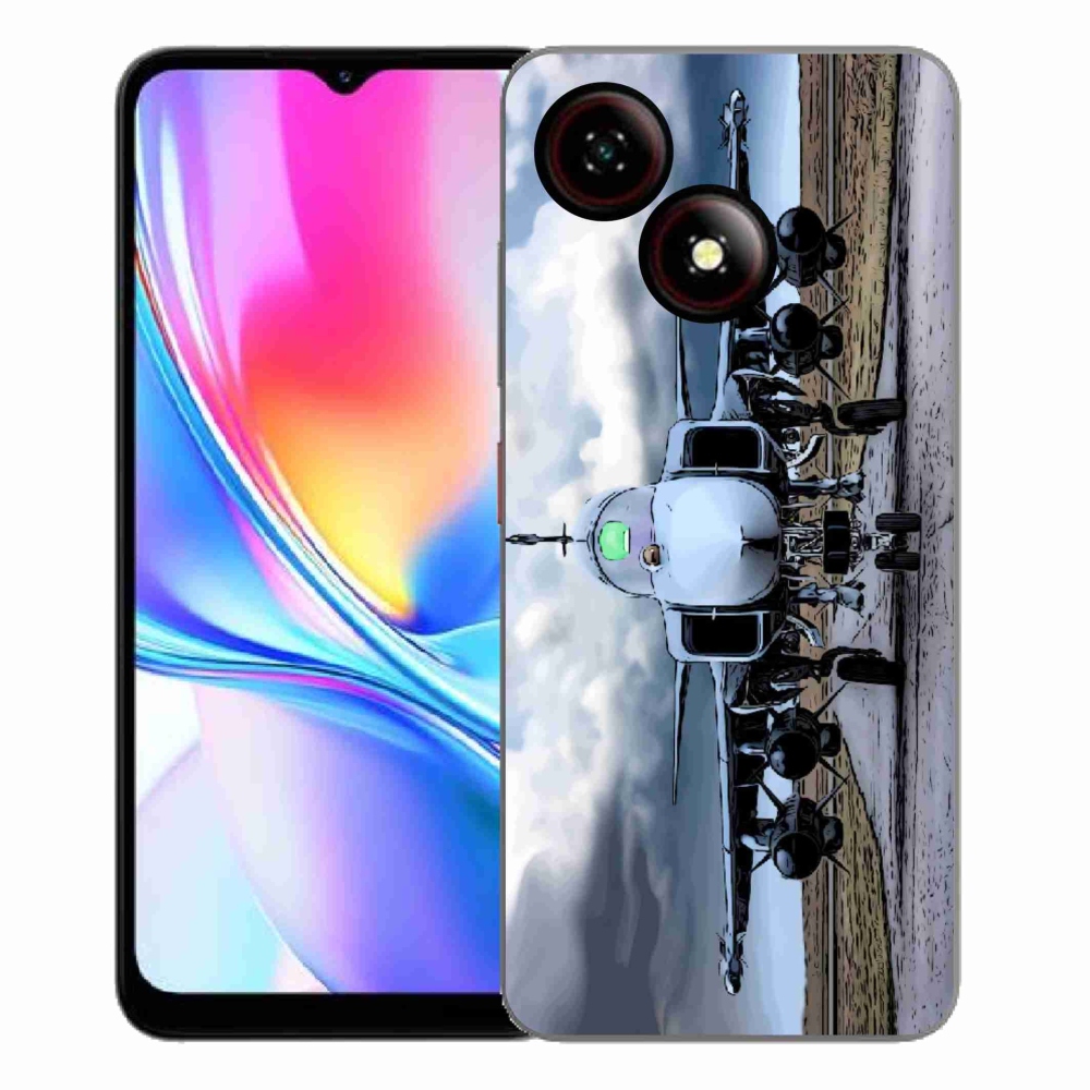 ZTE Blade A35E zselés tok mmCase - katonai repülőgépekhez