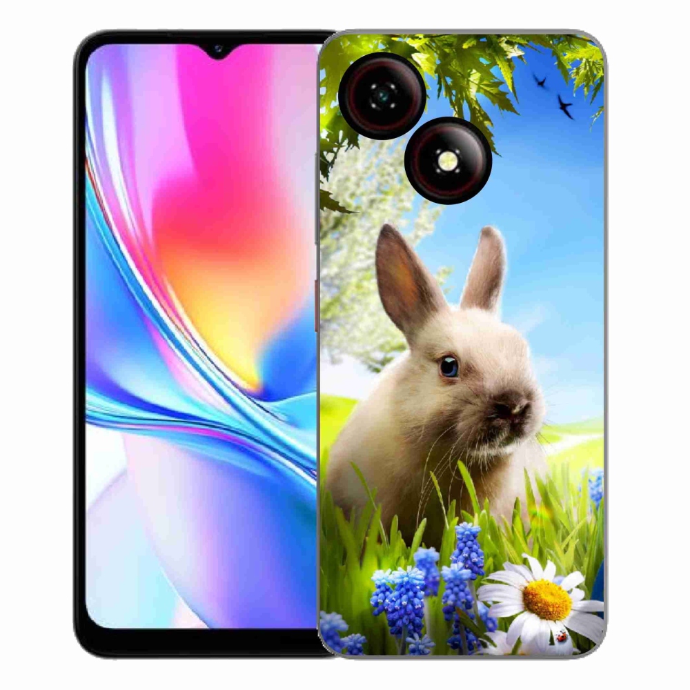 ZTE Blade A35E zselés tok mmCase - nyuszi
