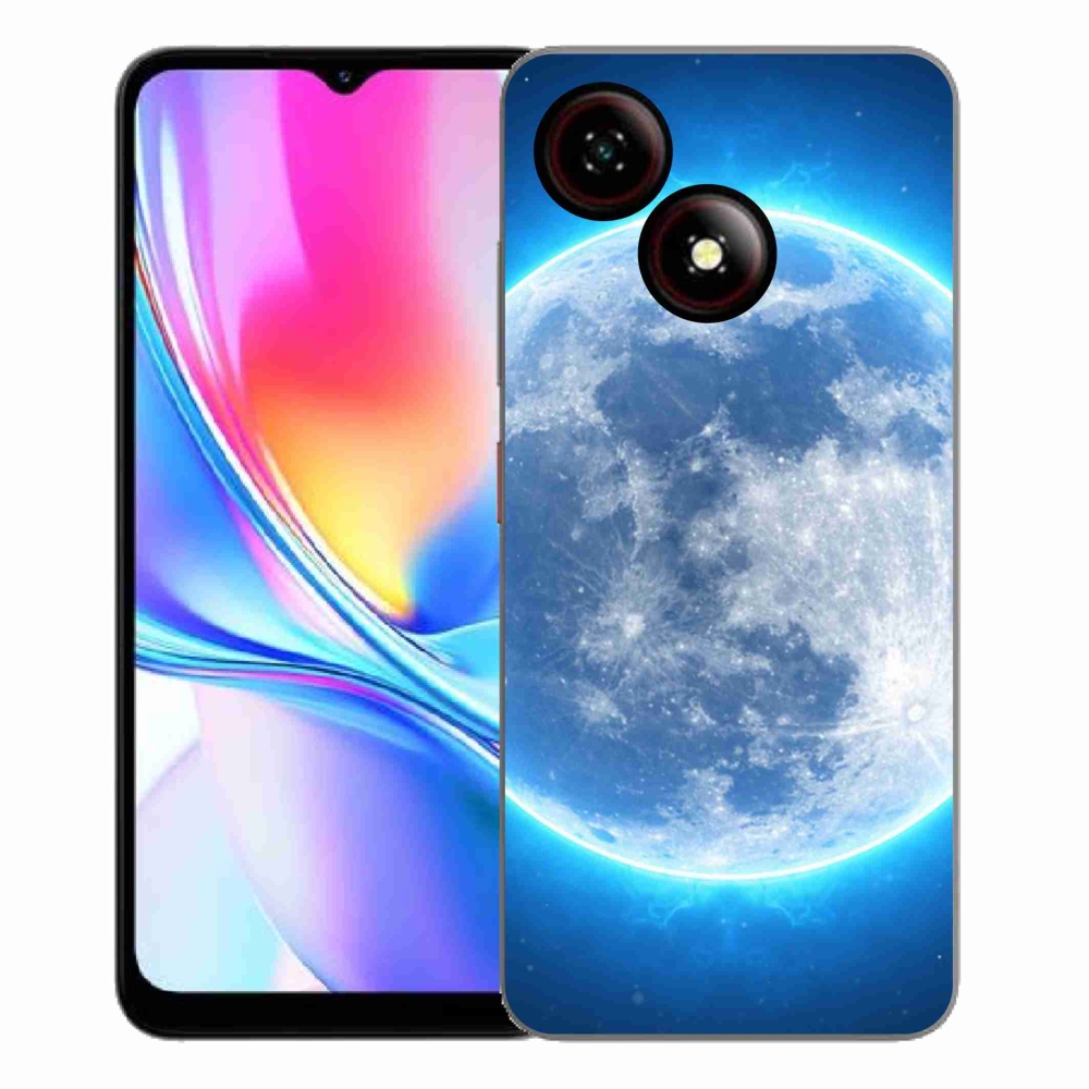 ZTE Blade A35E zselés tok mmCase - glóbusz
