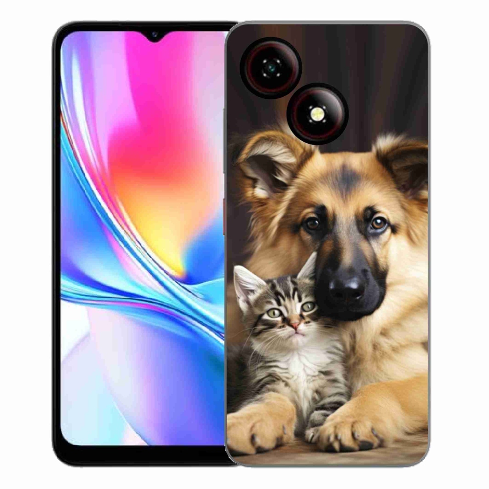 ZTE Blade A35E zselés borító mmCase - állatbarátság