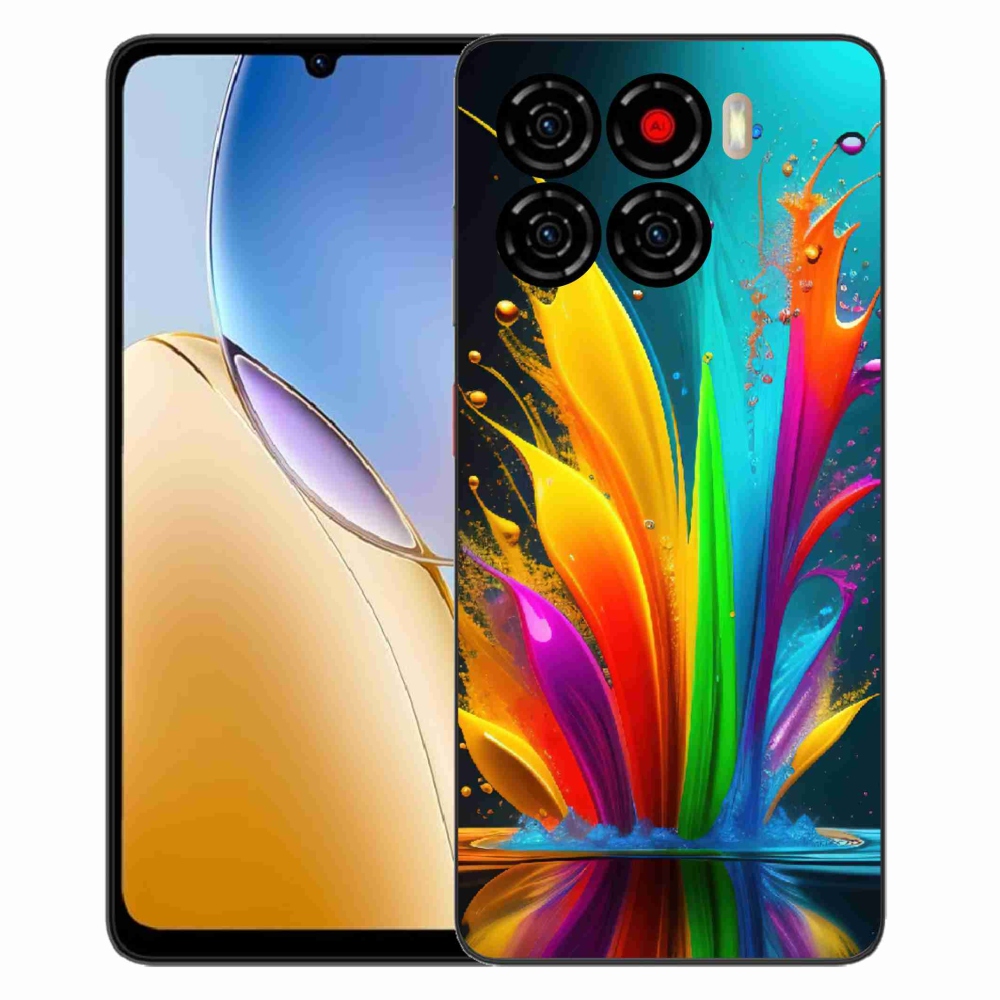 ZTE Blade A56 zselés tok mmCase - absztrakt motívum 1
