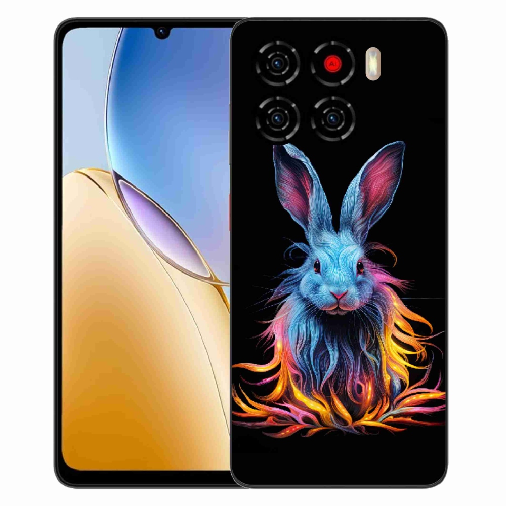 ZTE Blade A56 zselés borítás mmCase - absztrakt nyúl
