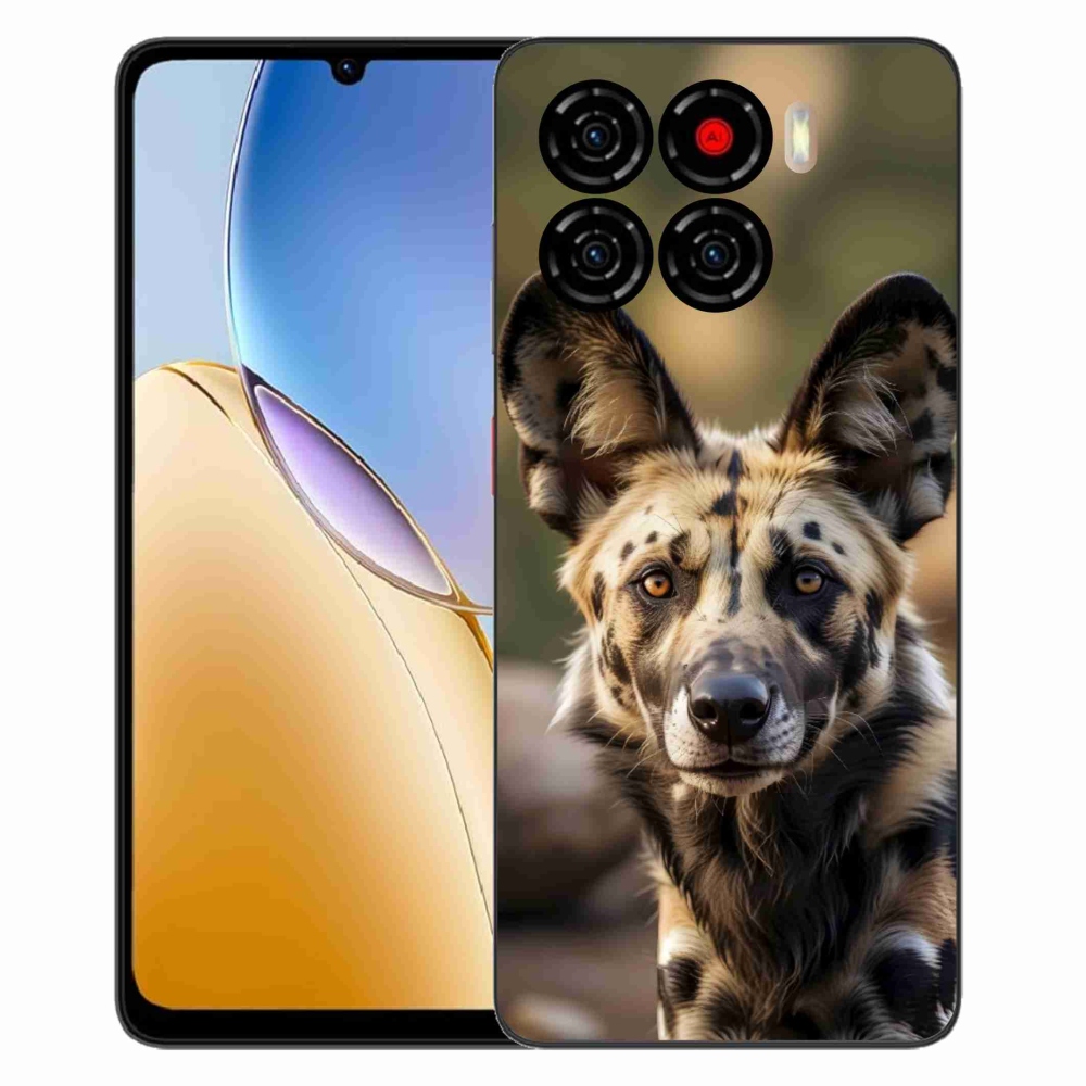 ZTE Blade A56 zselés tok mmCase - Afrikai vadkutya