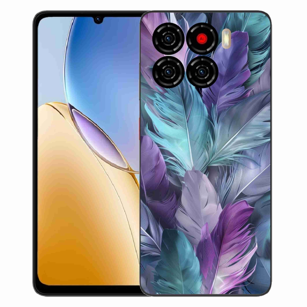 ZTE Blade A56 zselés tok mmCase - színes toll 2