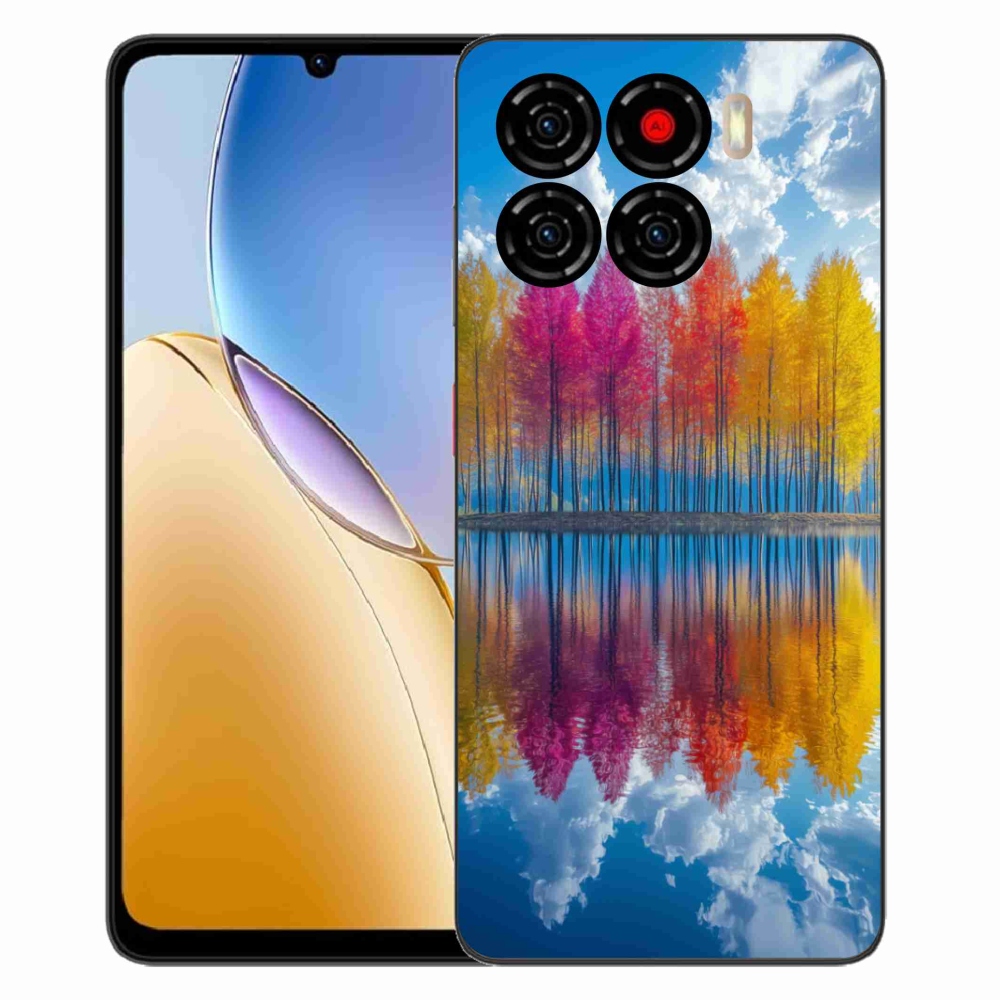 ZTE Blade A56 zselés tok mmCase - színes fák