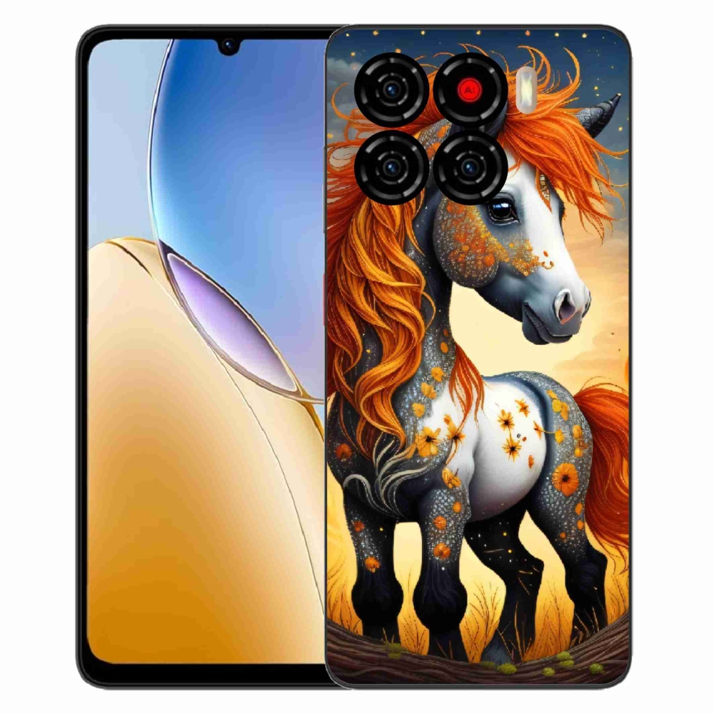 ZTE Blade A56 zselés tok mmCase - színes póni