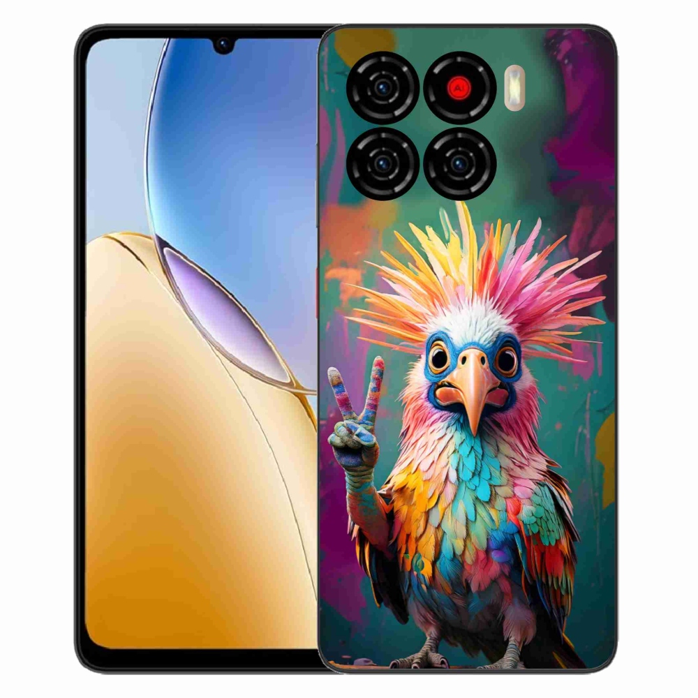 ZTE Blade A56 zselés tok mmCase - színes lázadó