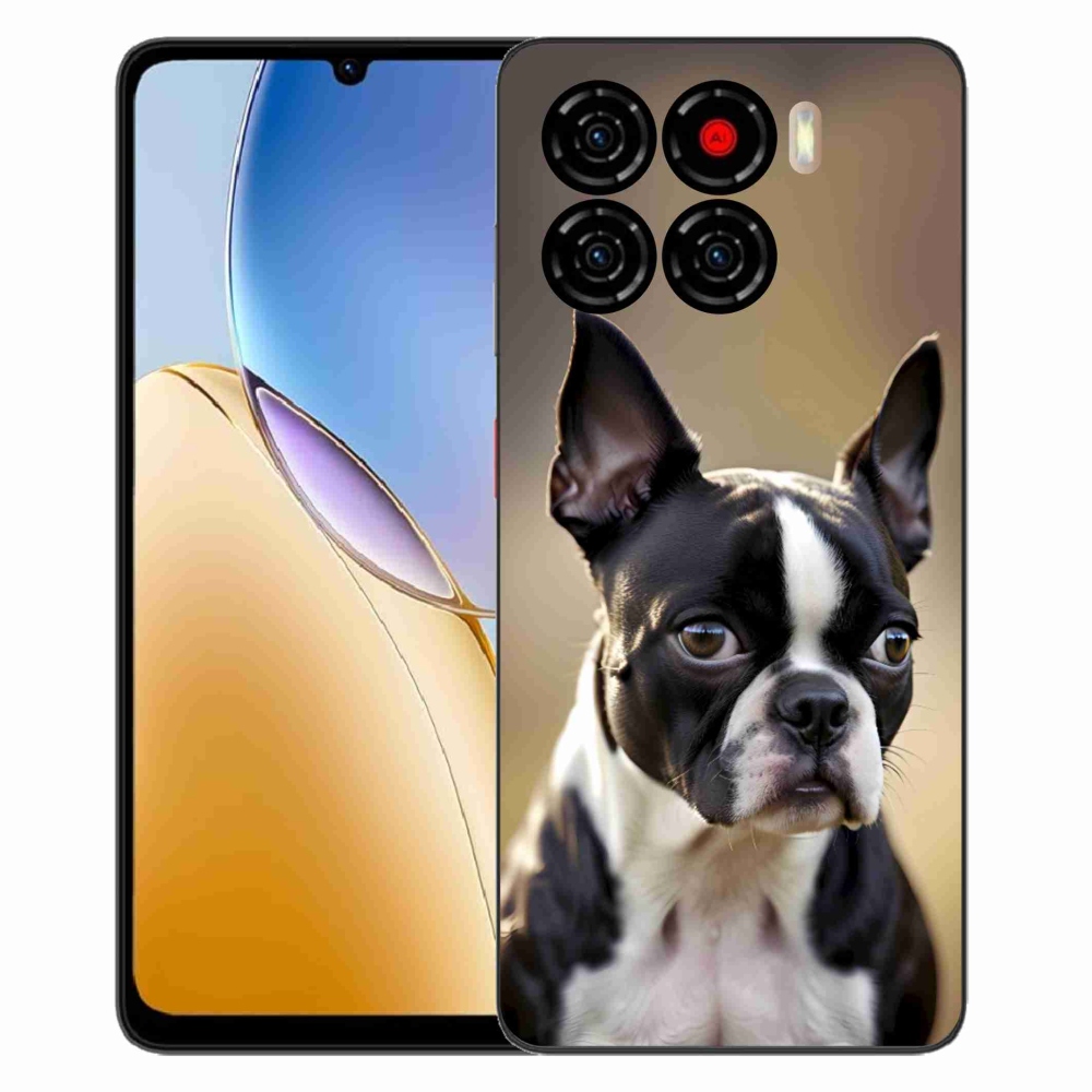 ZTE Blade A56 zselés borítás mmCase - Boston Terrier