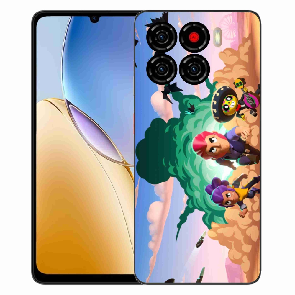 ZTE Blade A56 zselés borítás mmCase - brawl stars