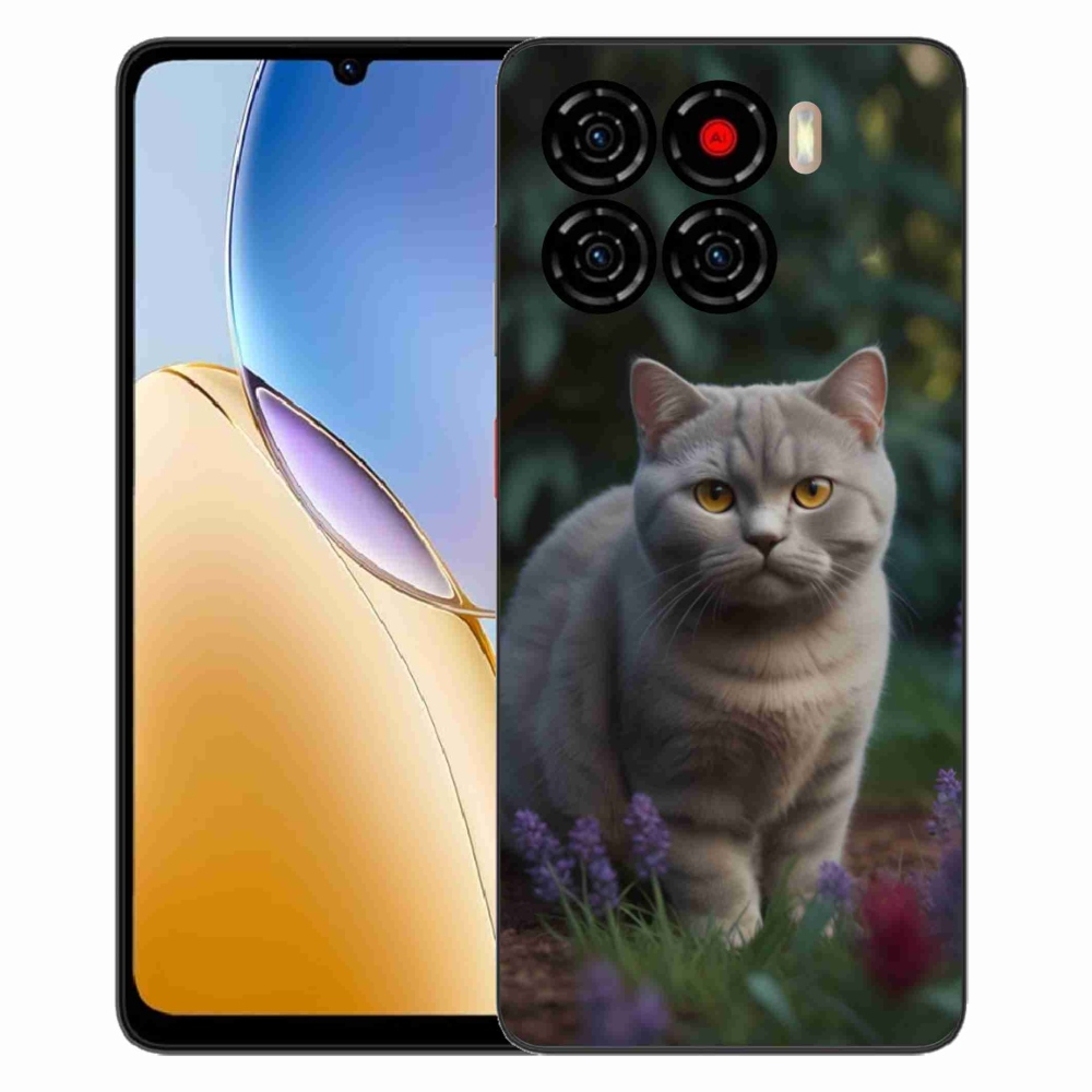 ZTE Blade A56 zselés tok mmCase - Brit macska
