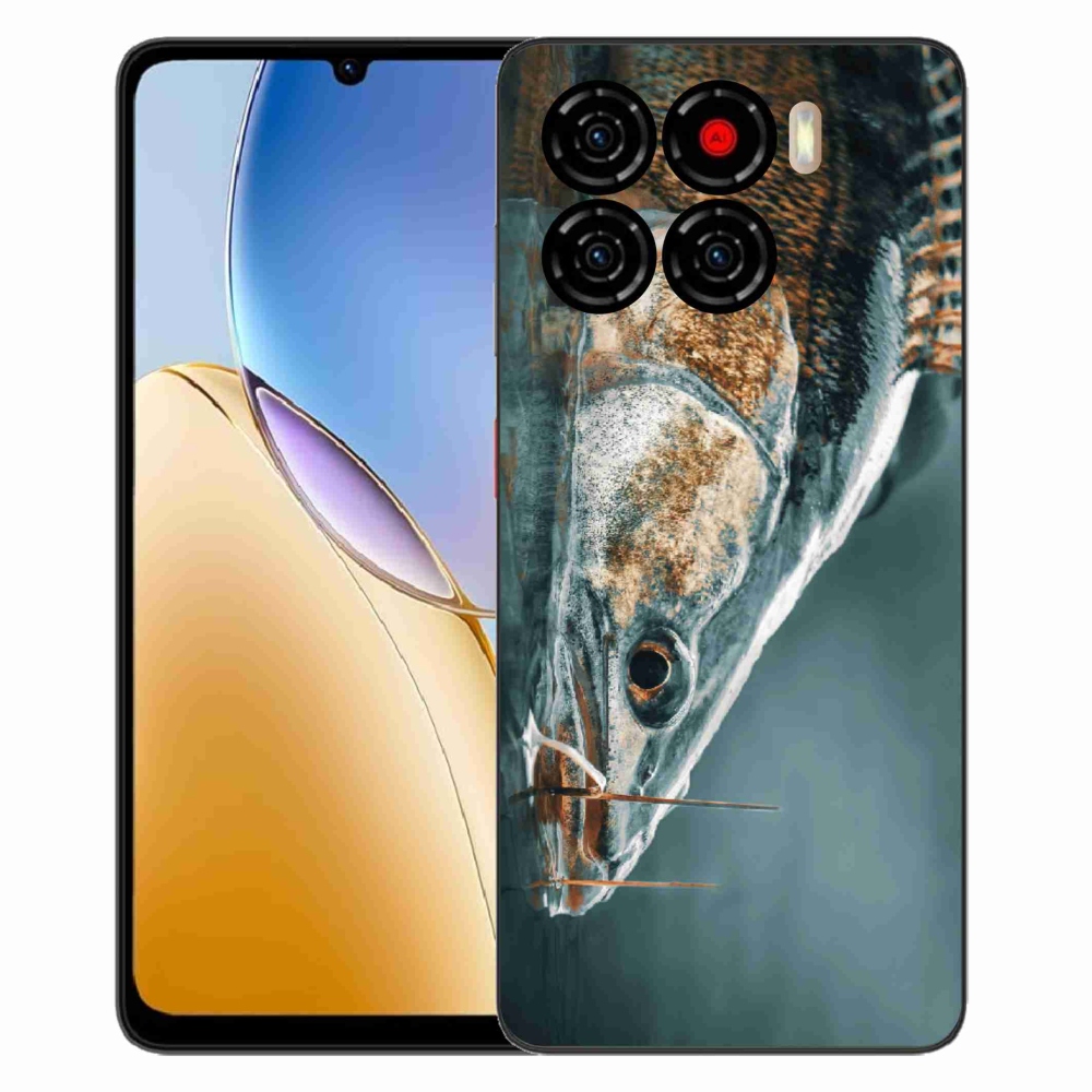 ZTE Blade A56 zselés tok mmCase - ananász