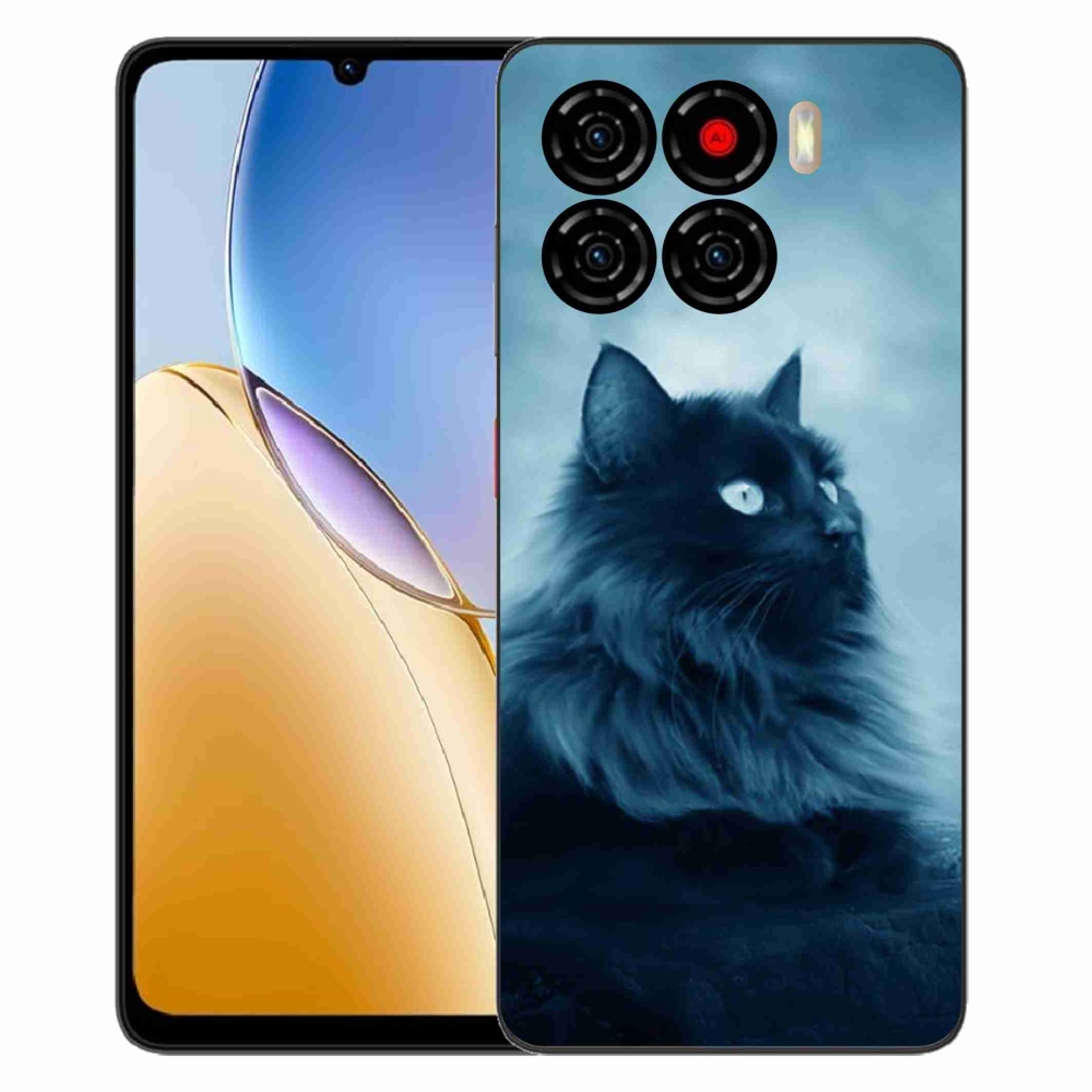 ZTE Blade A56 zselés tok mmCase - fekete kat 1