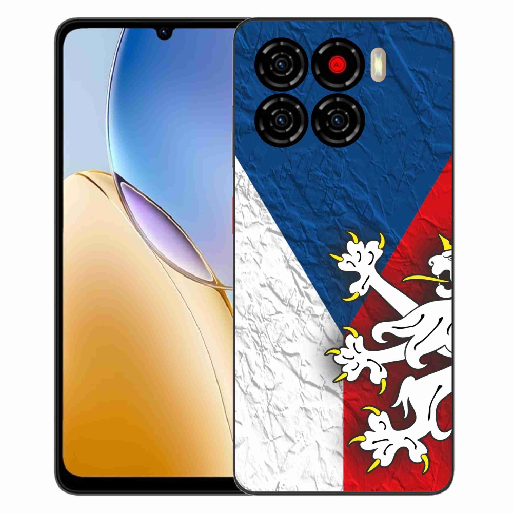 ZTE Blade A56 zselés tok mmCase - cseh zászló 1