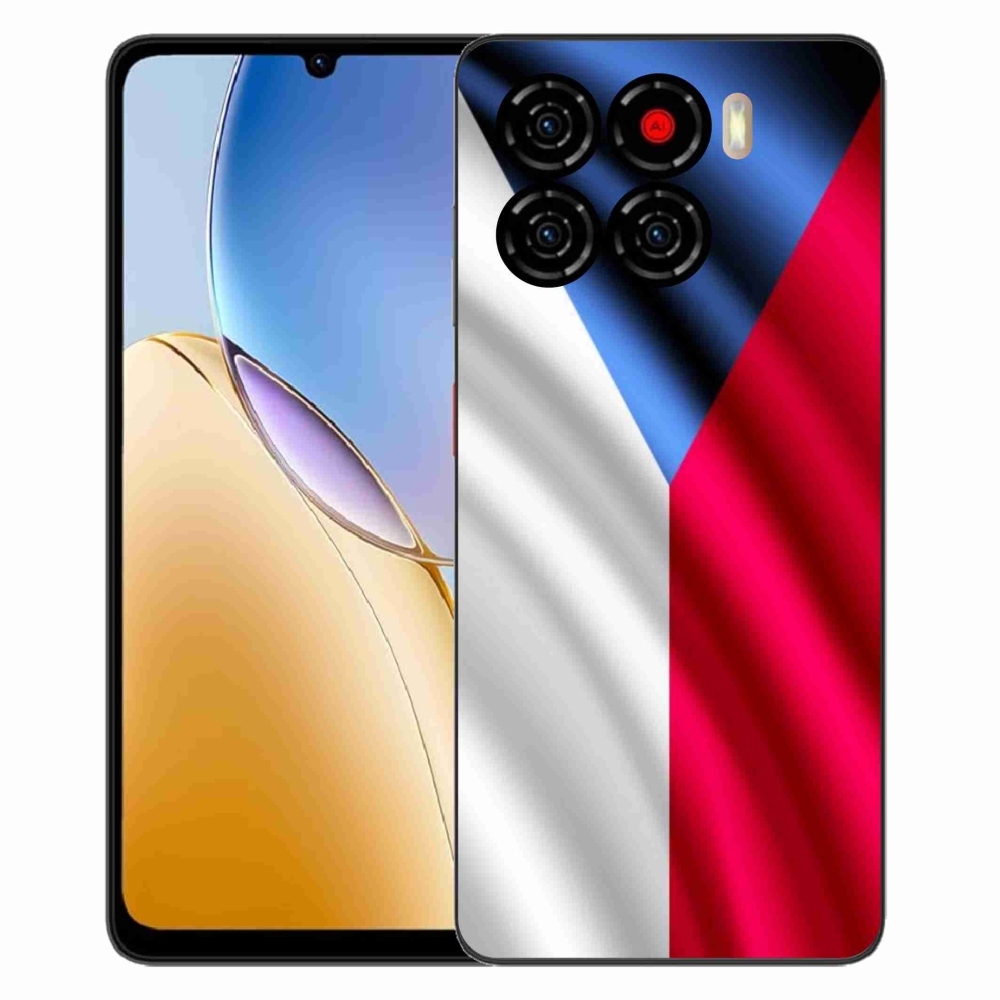 ZTE Blade A56 zselés tok mmCase - cseh zászlóhoz