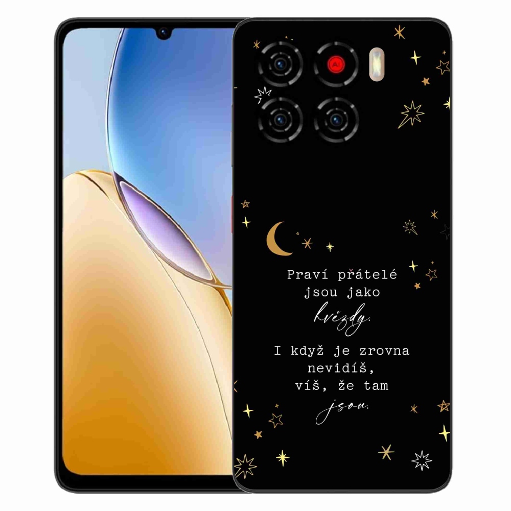 ZTE Blade A56 zselés borítás mmCase - idézet 6 fekete háttér