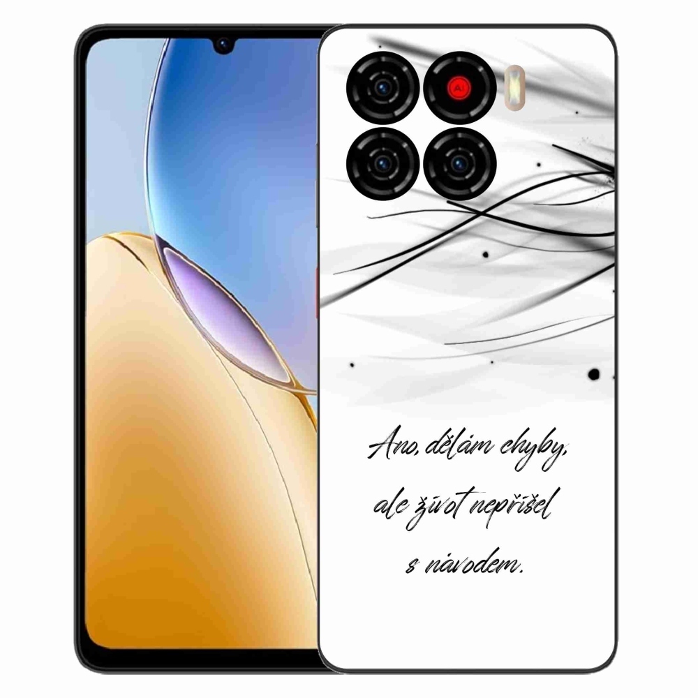 ZTE Blade A56 zselés borítás mmCase - idézem fehér háttérrel