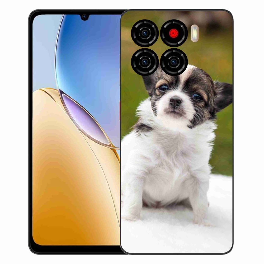 ZTE Blade A56 - chihuahua 4 zselés borítás mmCase a ZTE Blade A56-hoz