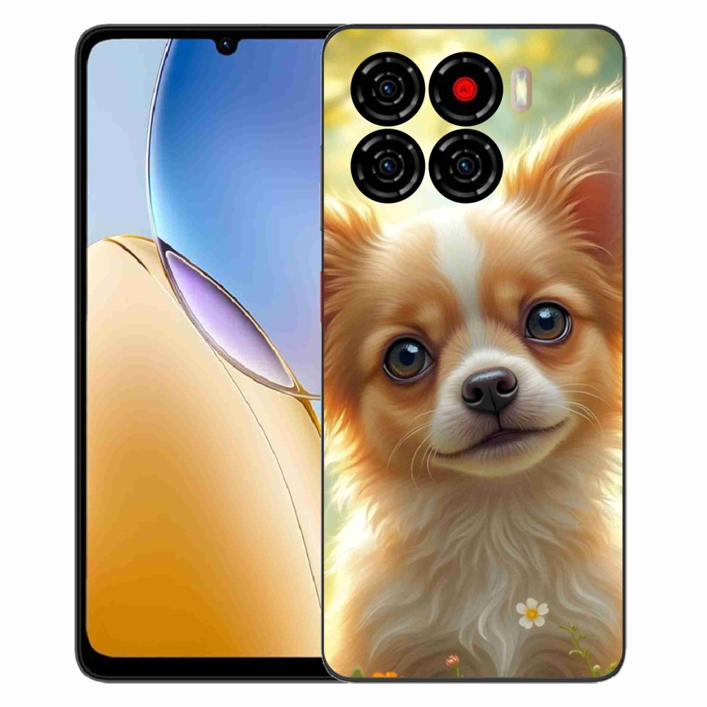 ZTE Blade A56 - chihuahua 5 zselés borítás mmCase a ZTE Blade A56-hoz