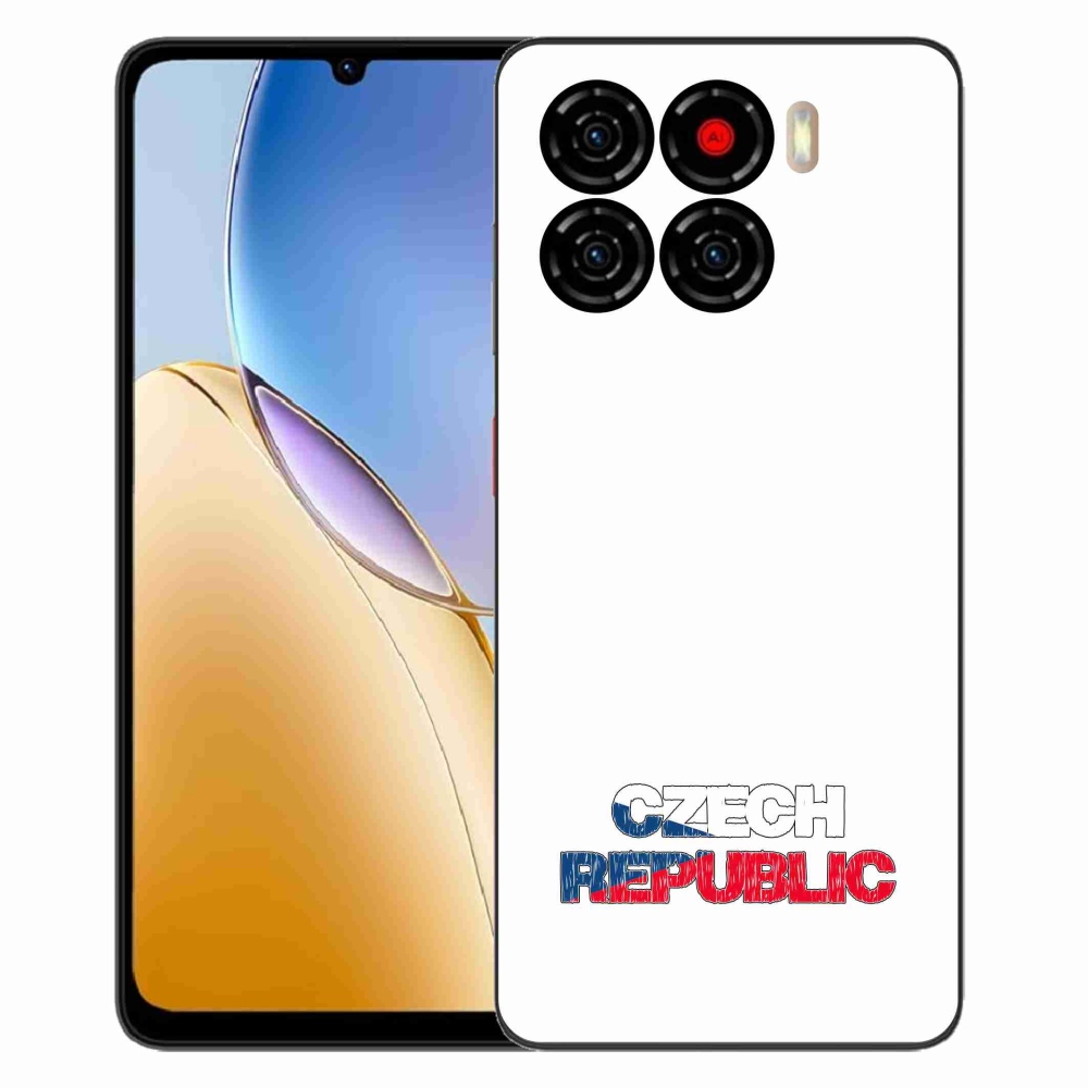ZTE Blade A56 zselés tok mmCase - Csehország fehér háttér