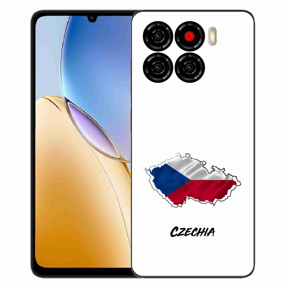 ZTE Blade A56 zselés tok mmCase - Csehország fehér háttér