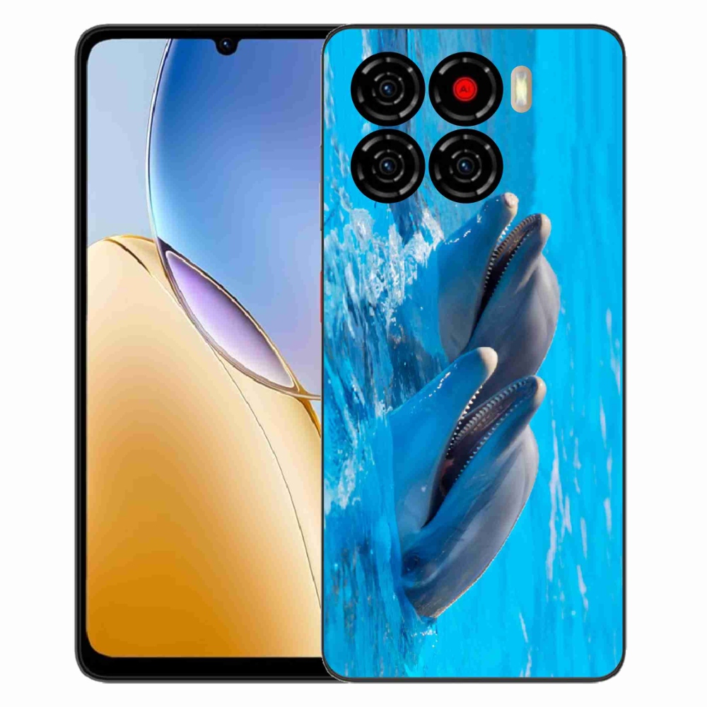 ZTE Blade A56 zselés tok mmCase - delfinek